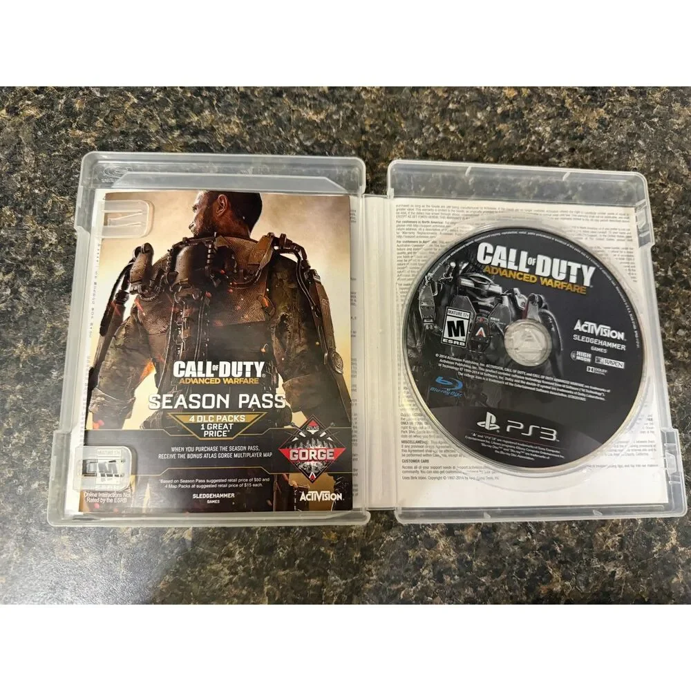PS3 Call of Duty Advanced Warfare Complete CIB PlayStation 3 Game